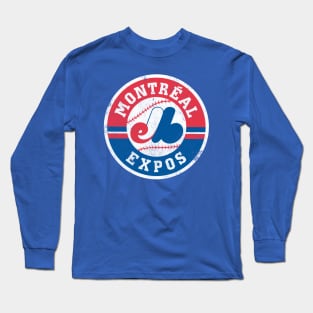 Vintage Montreal Expos Long Sleeve T-Shirt